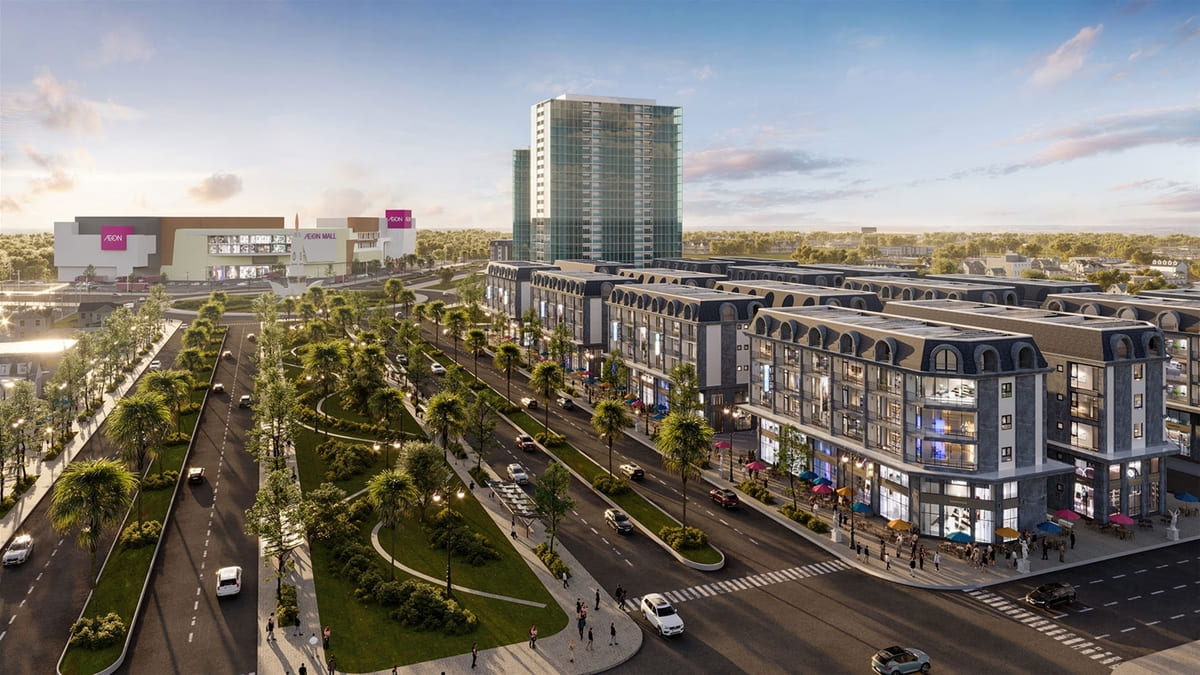 An Cựu Galleria: Phân khu nhà phố tại An Cựu City TP.Huế