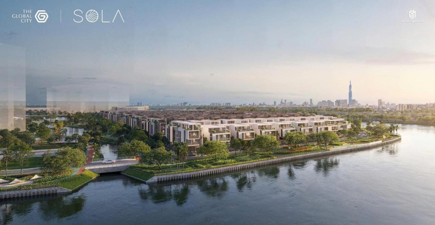 SOLA - Đảo Ánh Dương: Phân khu biệt thự, nhà phố tại The Global City TP.HCM