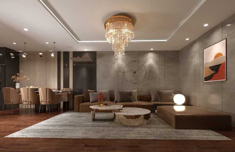 Cải tạo căn hộ 2 phòng ngủ có thêm góc cà phê thư giãn cực Chill