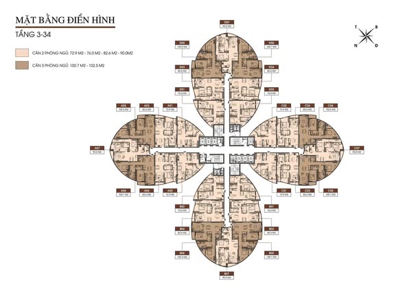 Bán căn hộ chung cư tại 360 Đường Giải Phóng, Phường Phương Liệt, Tp. Hà Nội giá 90 Triệu